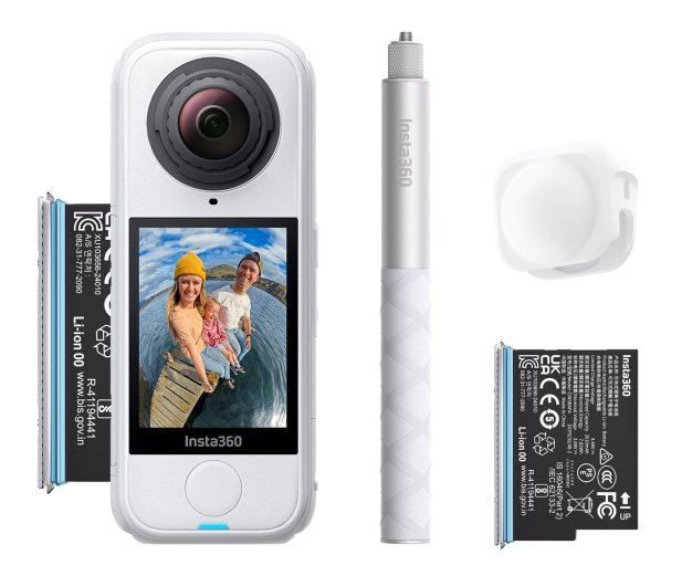 Insta360 X4 Air Starter Bundle (Arctic White) CINSAAFA_SE17 / 6977644767399 - 1470713 - zdjęcie